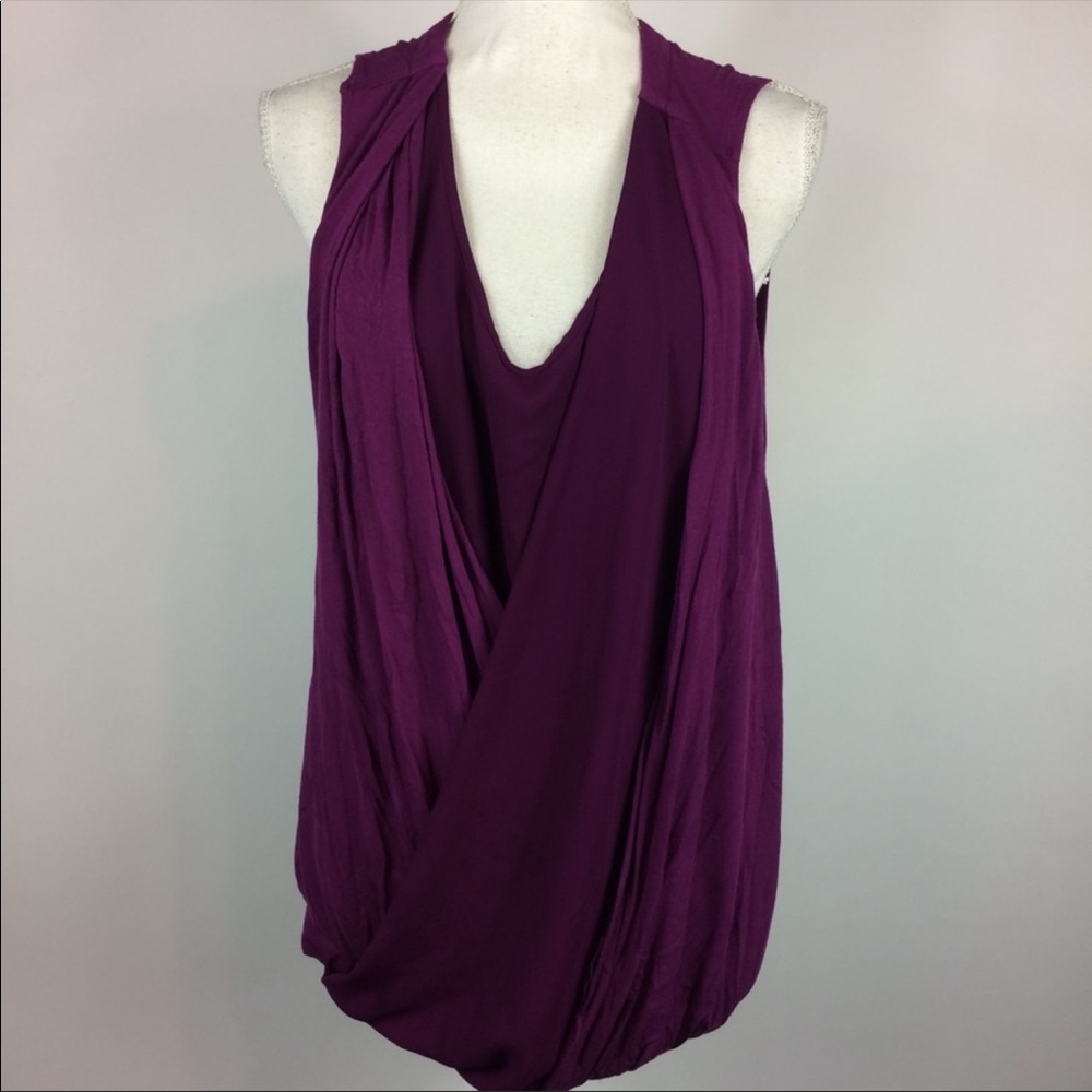 Lane Bryant Draped Top Sleeveless Sz 14/16